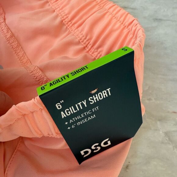 DSG Men's 6" Agility Woven Training Shorts Hybrid Pink Ray size S NWT - Picture 6 of 9